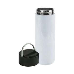 Double Wall SS Bottle, Twist-off Lid with Phone Holder 600 ml - Image 5