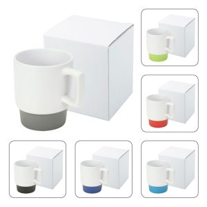 Ceramic Mugs with Bottom Clay in 12 Oz, Matte Finish - Image 11