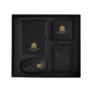 Office Gift Sets in a Black Cardboard Gift Box GS-043 - Image 2