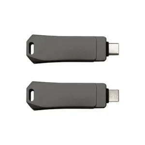 Swivel OTG USB in Gun Metal 64GB V. 3.0 Type C - Image 7