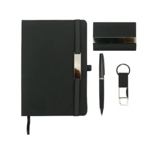 Office Gift Sets with Notebook, Pen, Card Holder, Keychain - Image 9