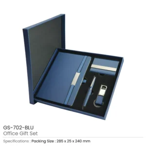 Office Gift Sets with Notebook, Pen, Card Holder, Keychain - Image 4