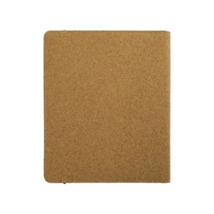 Cork Cover Folder B5 Size with Notepad, Pen and Sticky Notes - Image 8