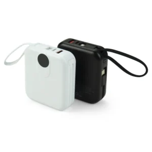 Fast Charging Digital Powerbank 38.5Wh with Built-in Type-C and Lightning Cable, 10000 mAh - Image 8