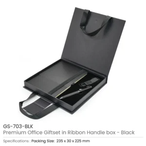Premium Office Gift Set with Ribbon Handle Box - Image 6