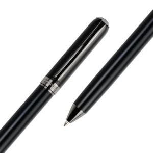 Dorniel Designs Metal Pens Matte Black Twist Action Blue Ink - Image 7