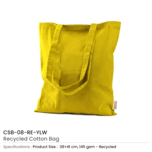 Recycled Cotton Bags, Durable Long Strap - Image 14
